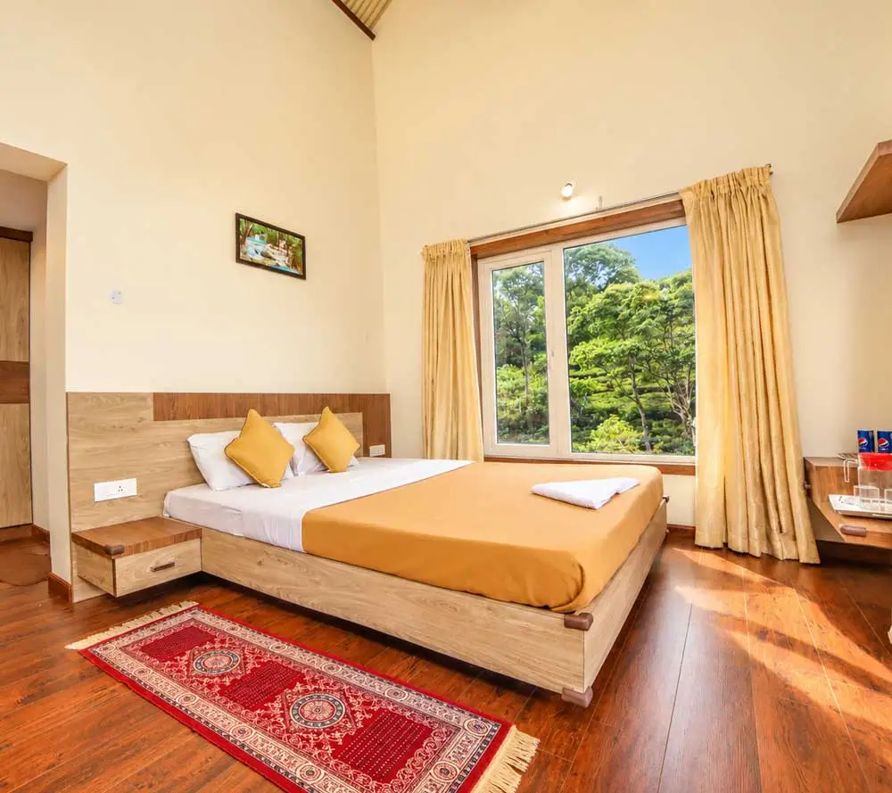 Bedroom 2 interior at Moving Mist Villa for a relaxing Coonoor villa stay