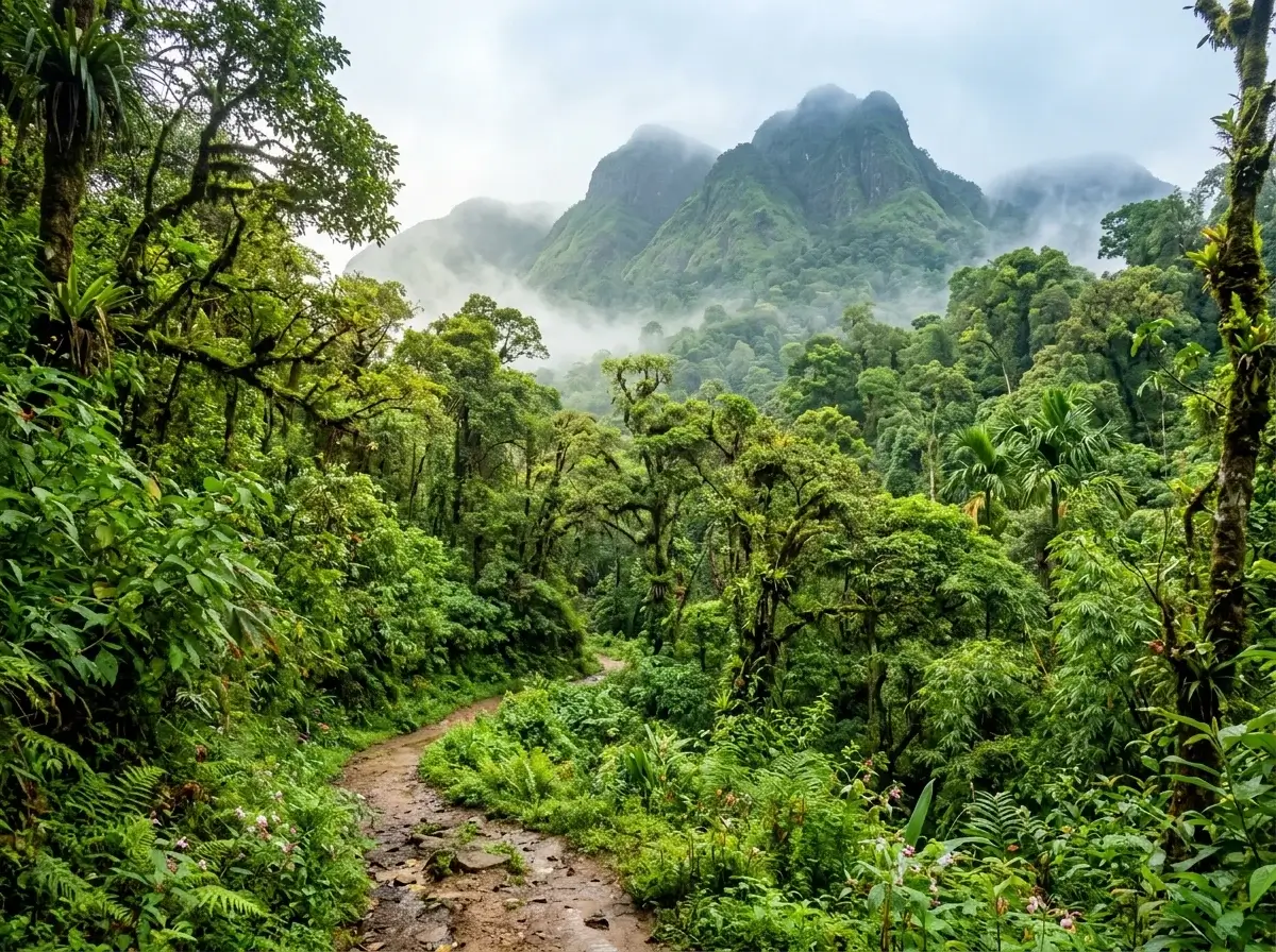 Pushpagiri Wildlife Sanctuary near Whisper Valley in Coorg