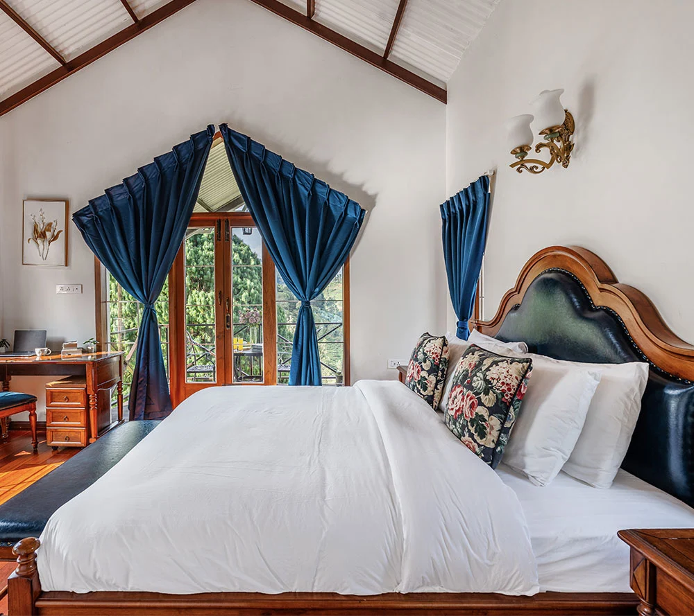 Master bedroom at The Winterfel Kotagiri