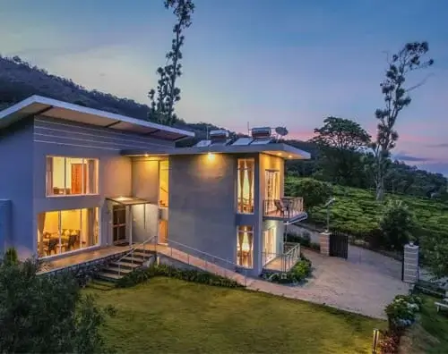 Cataleya Homestay in Kotagiri – luxury villa surrounded by tea estates in the Nilgiris managed by Xplore Indo.