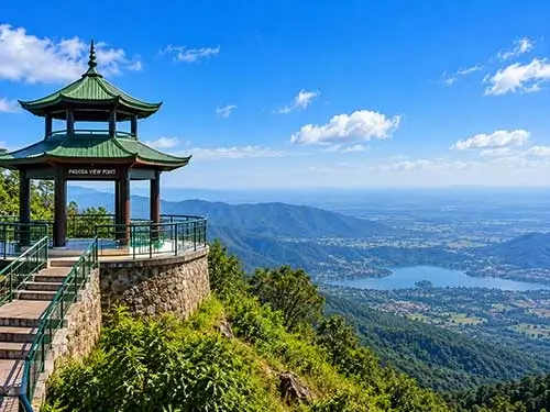 Pagoda View Point with panoramic views in Yercaud